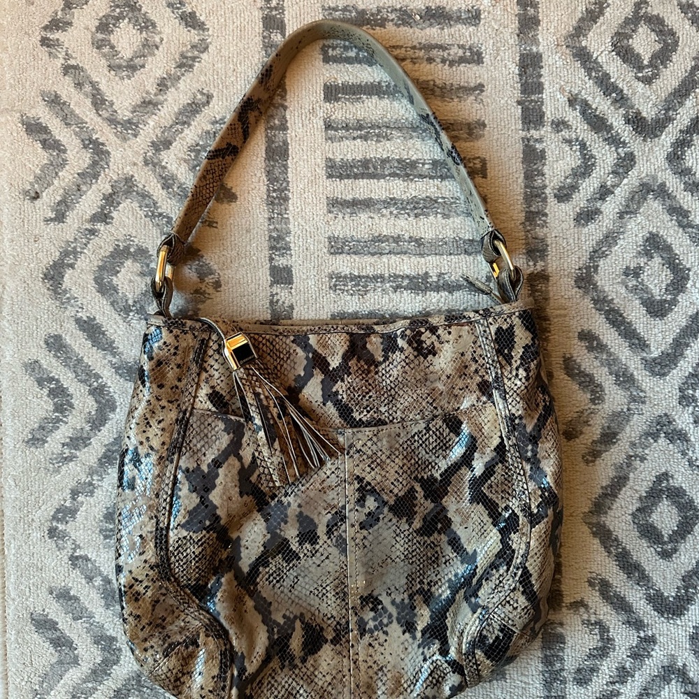 B. Makowsky Snakeskin Bag